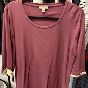 Burberry Mauve Women's Top